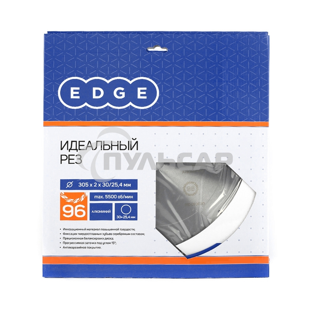 Диск EDGE by PATRIOT пильный по алюминию 305x96x30/25,4