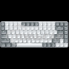 Клавиатура беспроводная механическая Satechi SM1 Slim Mechanical Backlit Bluetooth Keyboard, белый/серый ST-KSM1LT-RU