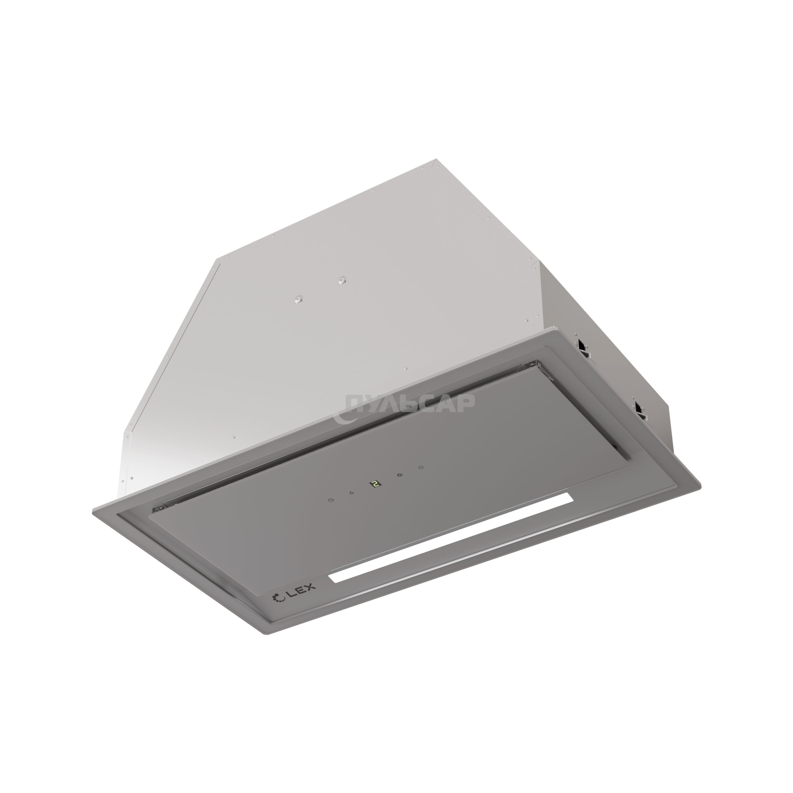 Вытяжка встраиваемая LEX Hyper 900 GS Inverter GR серый, 70 см, 850 куб. м/ч, 44 дБ