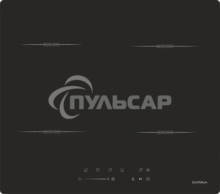 Индукционная варочная панель Darina 6P EI303 B, независимая, черный