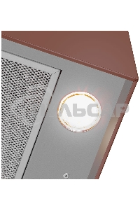 Вытяжка пристенная островная Maunfeld Bath 401 медный, 40 см, 1150 куб. м/ч, 52 дБ