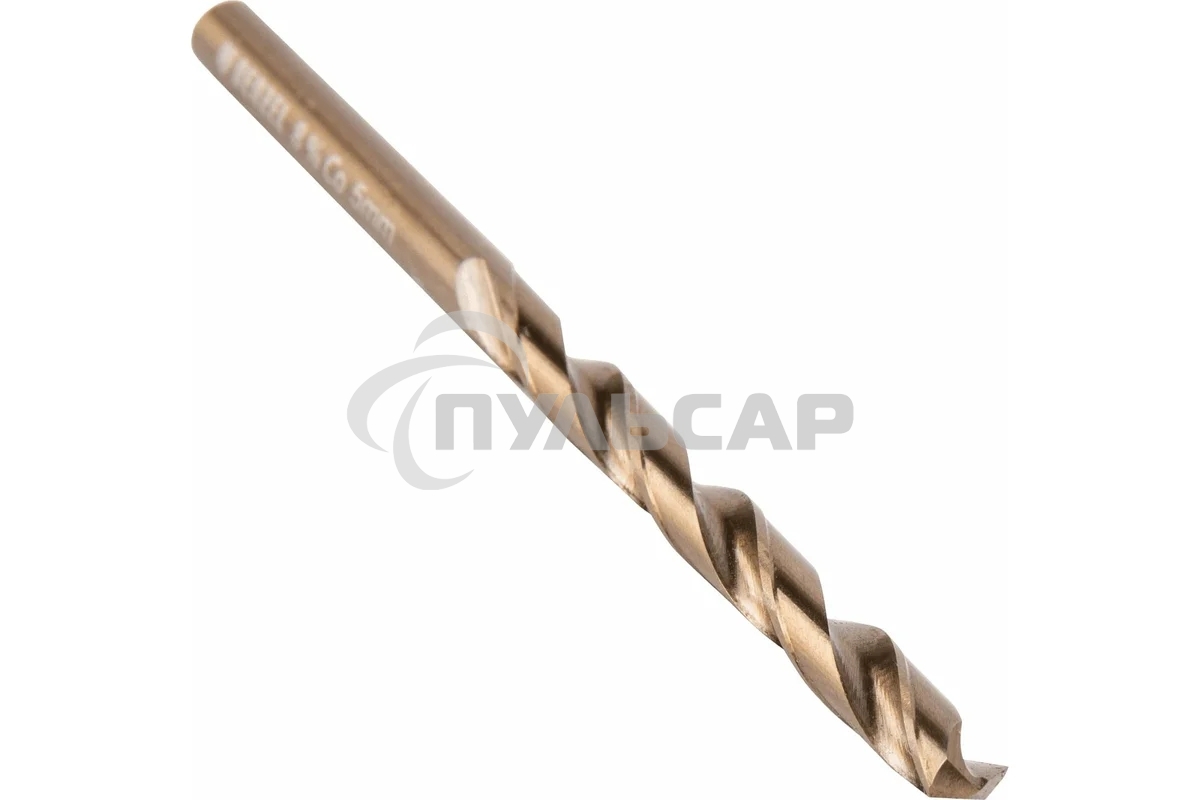 Сверло по металлу Denzel 5 мм, HSS Co-8%