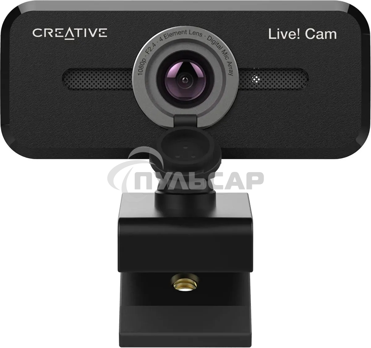 Веб-камера Creative Live! Cam SYNC 1080P V2 черный 2Mpix (1920x1080) USB2.0 с микрофоном