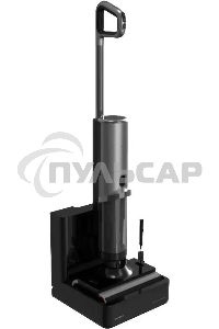 Пылесос моющий Deerma DEM-VX900W серый, питание от аккумулятора, 160 Вт, уборка сухая/влажная, пылесборник 0.85 л, работа от АКБ max 40 мин.