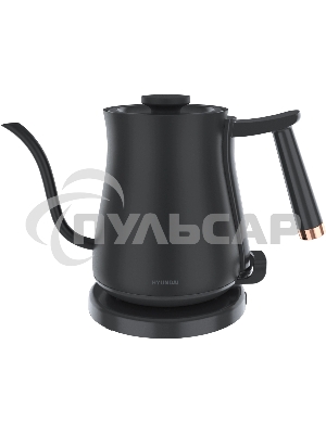 Чайник электрический Hyundai HYK-S5500 0.7 л, 1000 Вт, черный