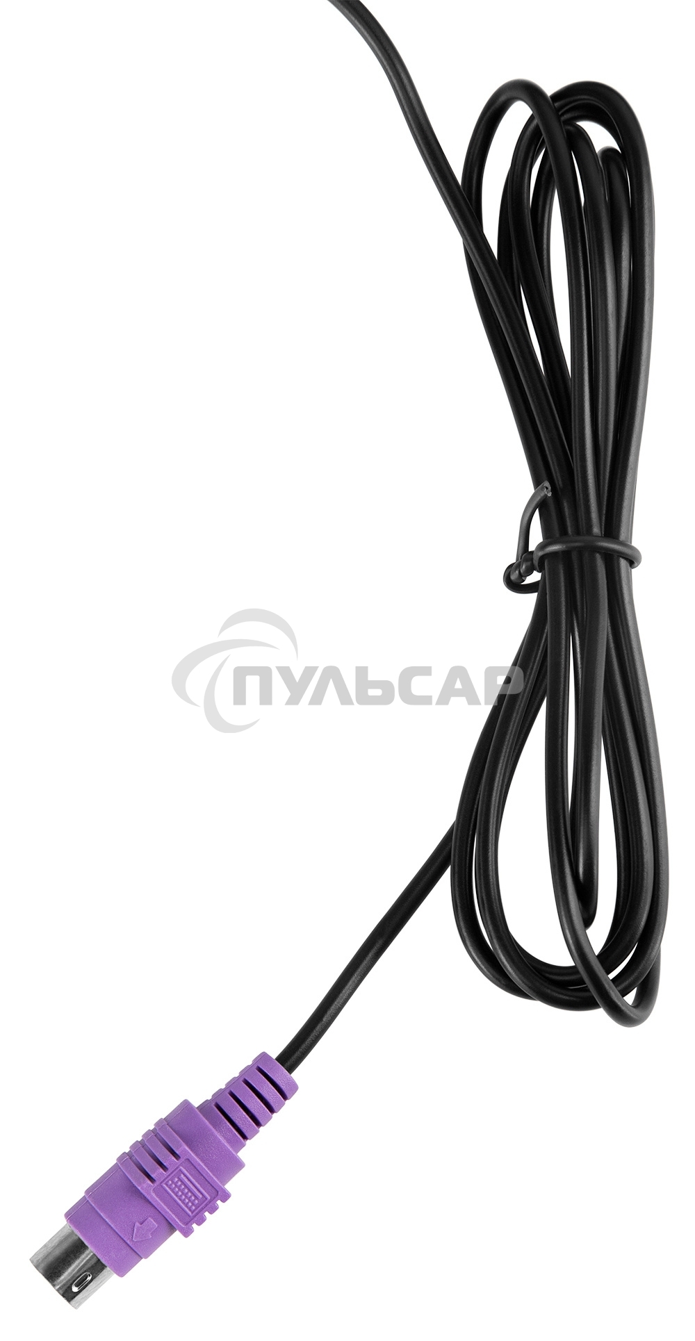 Клавиатура проводная Oklick 180M, PS/2, черный