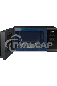Микроволновая печь Samsung MS23DG4504AGBW черная сталь, 23 л, 800 Вт, переключатели - кнопки/поворотный механизм
