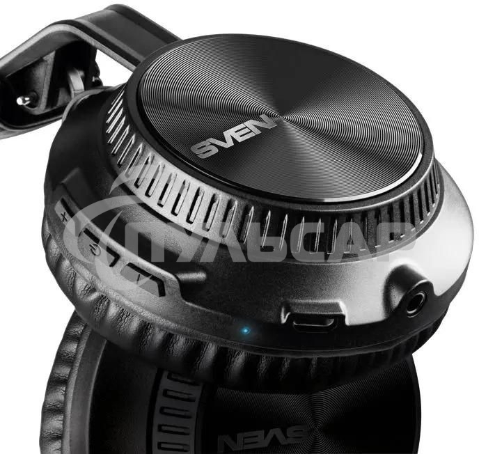 Гарнитура накладные Sven AP-B630MV 1м черный беспроводные bluetooth оголовье