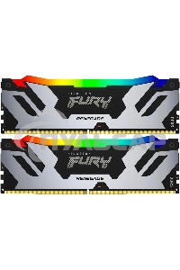 Оперативная память Kingston Fury Renegade, DDR5, 96Gb (2x48Gb), 6000MHz, CL32, DIMM, с радиаторами, cеребристый/черный