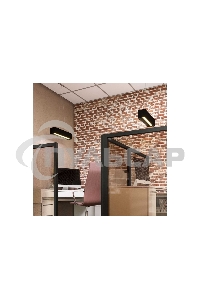 Лампа светодиодная Gauss Elementary T8 10Вт 6500К G13 800лм 600мм стекло поворотная