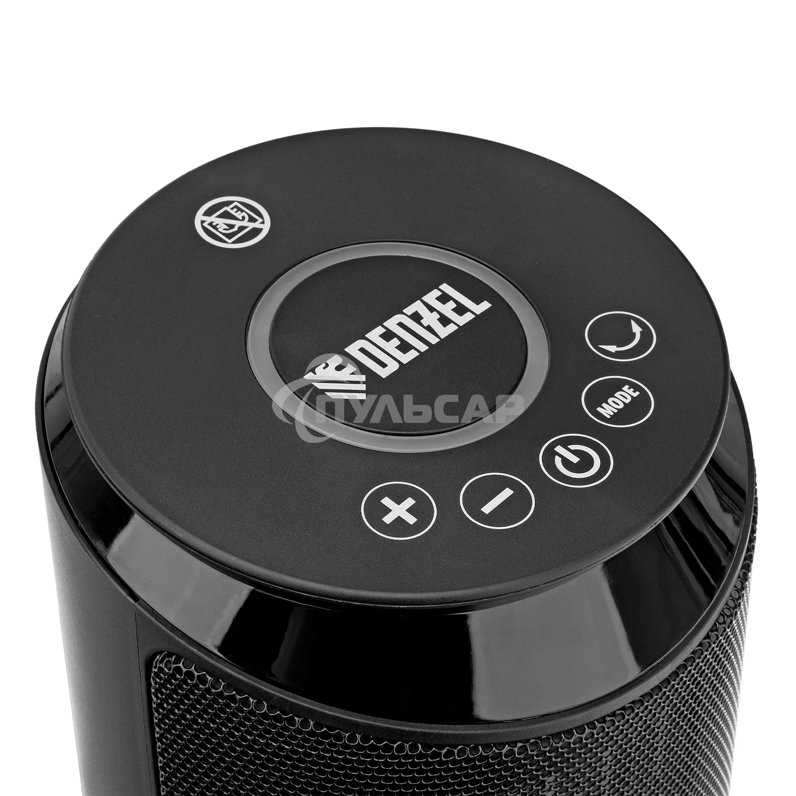 Тепловентилятор керамический Denzel DTFC-2000X, 1000/2000 Вт, 20 м2, 3 режима, пульт, Wi-Fi, термостат