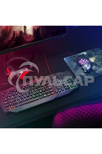 Комплект клавиатура + мышка +PAD +HEADSET Defender TARGET MKP-350
