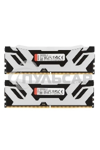 Оперативная память Kingston Fury Renegade, DDR5, 96Gb (2x48Gb), 6000MHz, CL32, DIMM, с радиаторами, cеребристый/черный