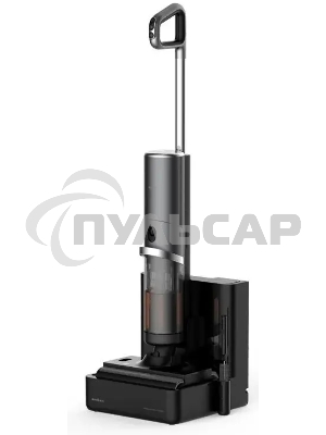 Пылесос моющий Deerma DEM-VX900W серый, питание от аккумулятора, 160 Вт, уборка сухая/влажная, пылесборник 0.85 л, работа от АКБ max 40 мин.