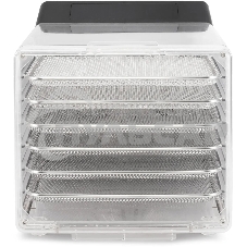 Сушка для фруктов и овощей Hyundai HYFD-8800 12под. 600Вт черный