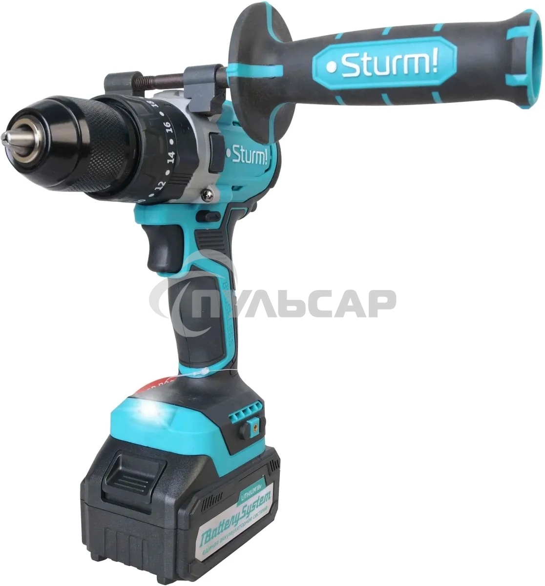 Дрель-шуруповерт Sturm! CD2080I аккум. патрон:быстрозажимной (кейс в комплекте)