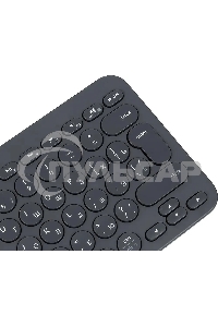 Клавиатура беспроводная Logitech K380, Bluetooth, темно-серый