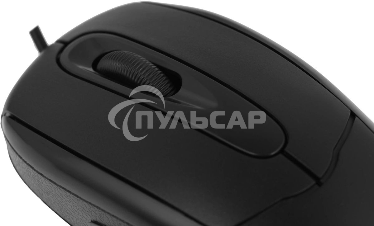 Мышь проводная Defender Standard MB-580 черный, 1000 dpi, USB, кнопки - 3