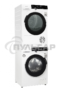 Сушильная машина Weissgauff WD 599 DC Inverter Heat Pump белый, 9 кг, сушка - тепловой насос, программ - 14, 59.5 x 84.5 x 64 см