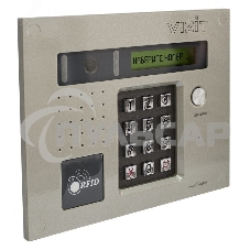 Блок вызова видеодомофона (вызывная панель) с цветной видеокамерой и считывателем ключей VIZIT RF БВД-432RCB