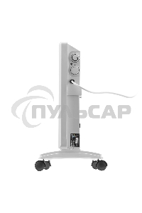 Конвектор электрический MTX CH-2000, белый, 2000 Вт, 25 м2, термостат