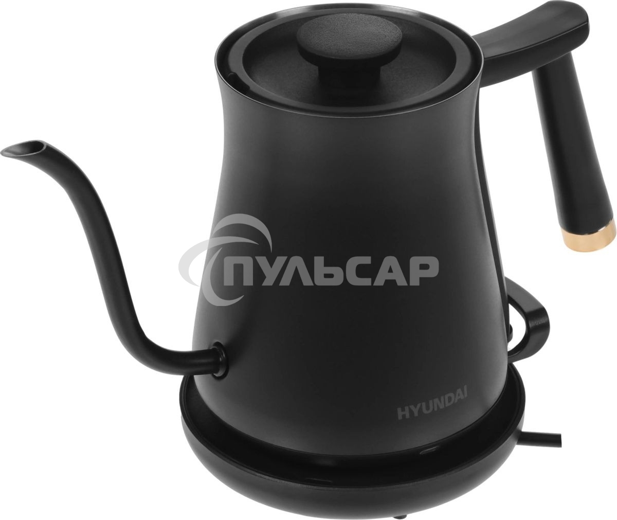 Чайник электрический Hyundai HYK-S5500 0.7 л, 1000 Вт, черный