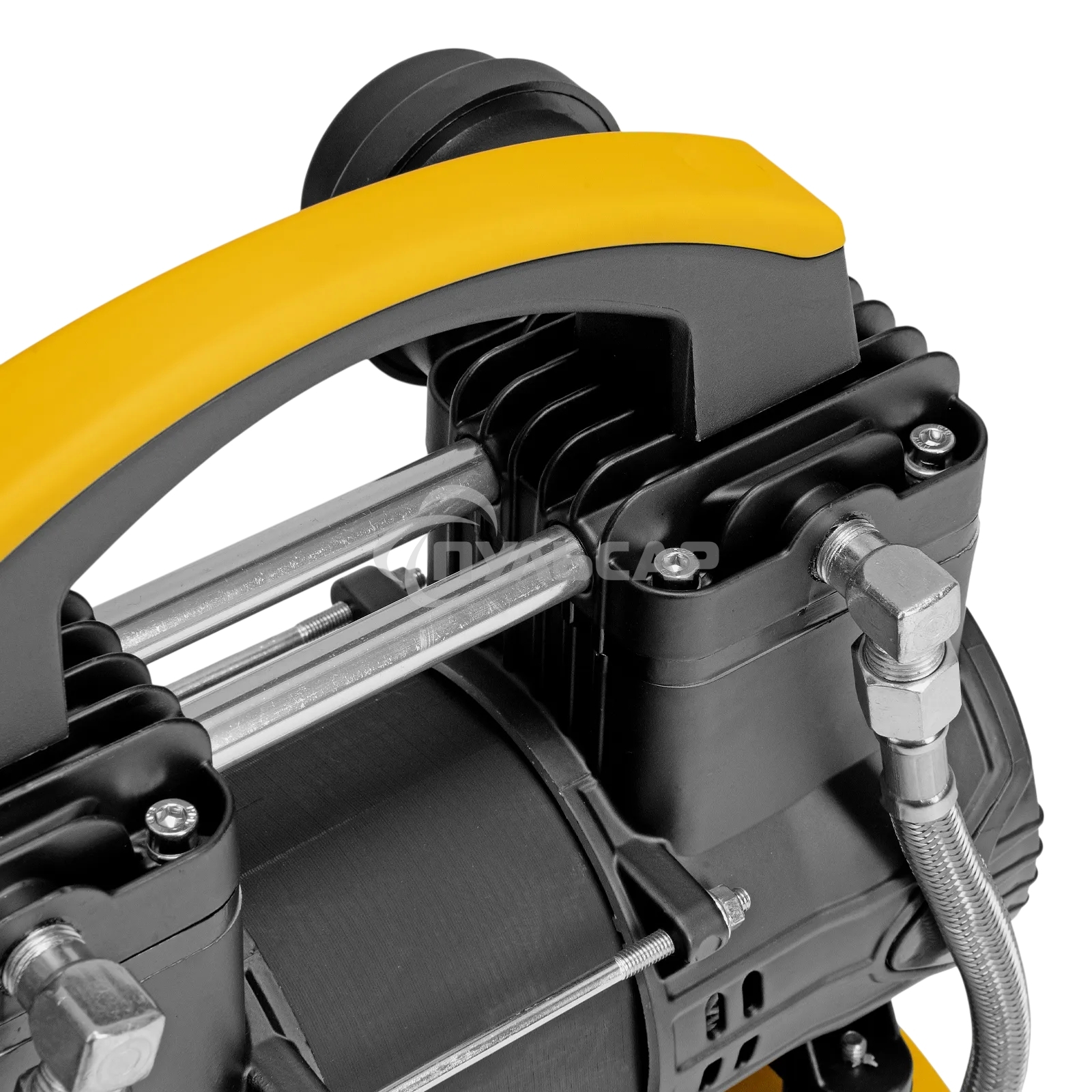 Компрессор безмасляный малошумный Denzel DLP-950/10, 950 Вт,10 л, 2850 об/мин, 170 л/мин