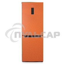 Холодильник Бирюса Б-T920NF оранжевый двухкамерный 210/100 л морозилка снизу, No Frost