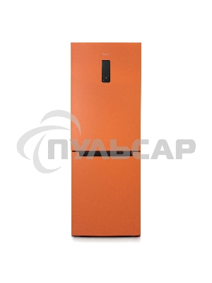 Холодильник Бирюса Б-T920NF оранжевый двухкамерный 210/100 л морозилка снизу, No Frost