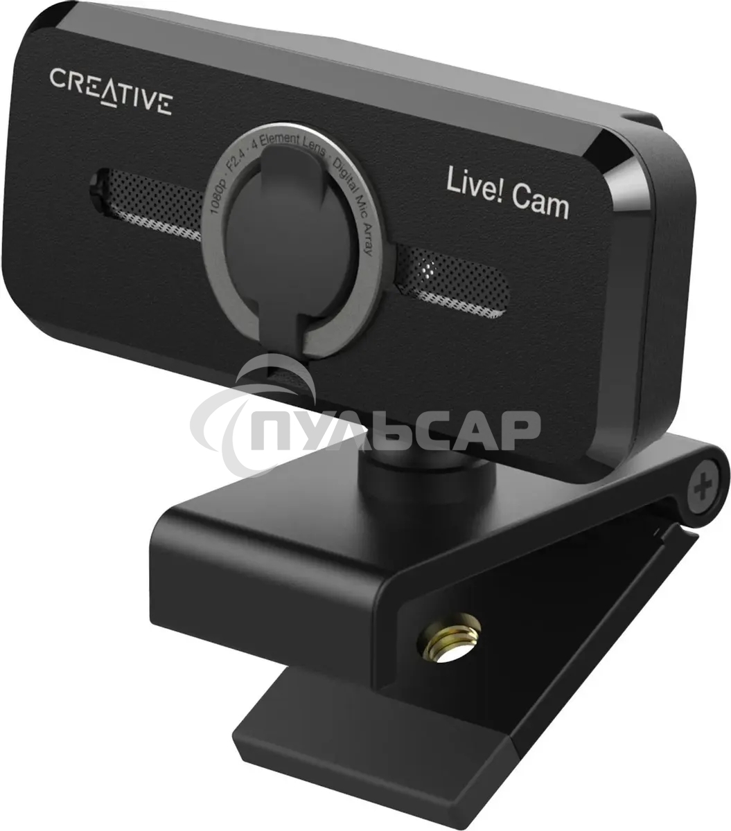Веб-камера Creative Live! Cam SYNC 1080P V2 черный 2Mpix (1920x1080) USB2.0 с микрофоном