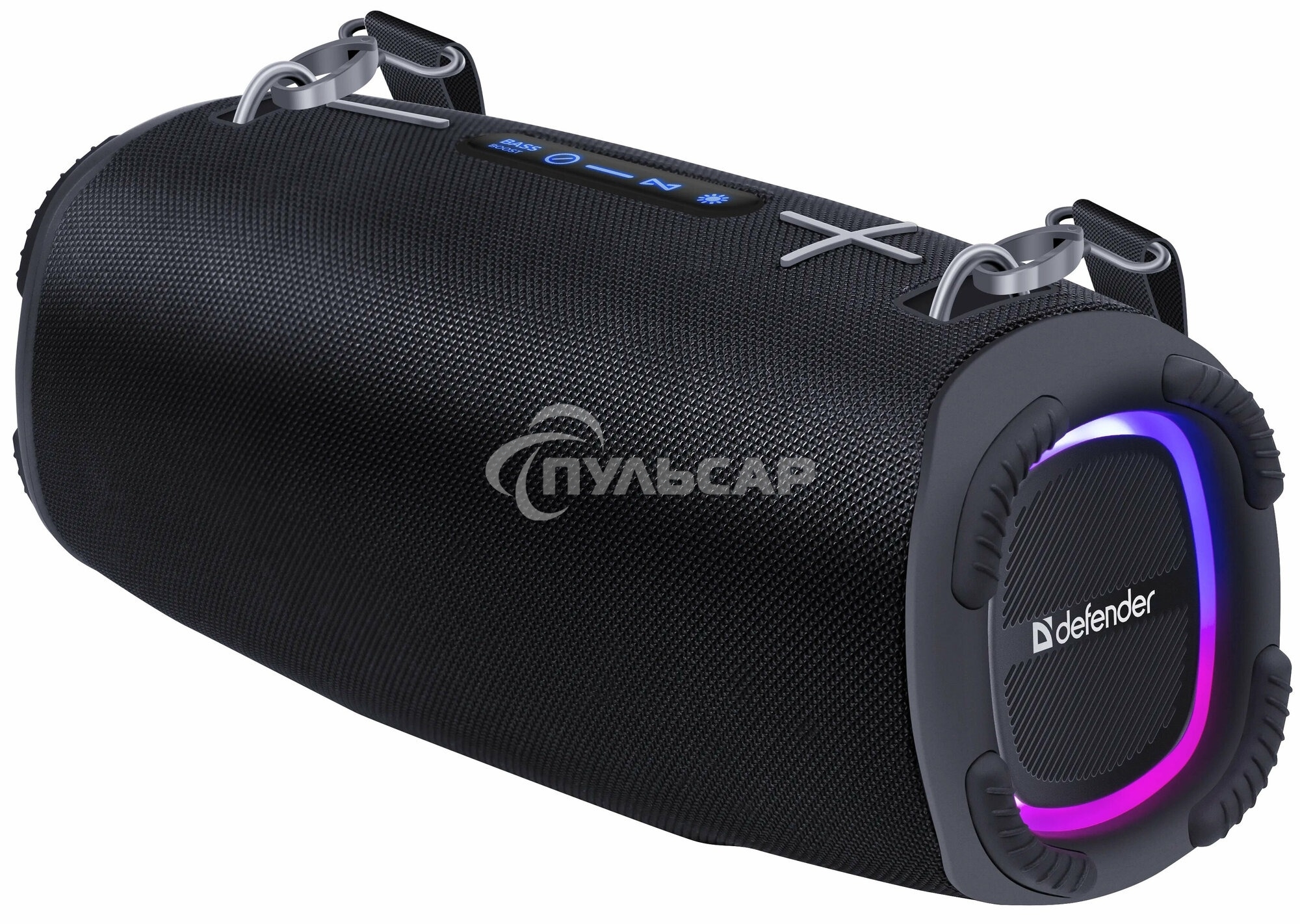 Портативная колонка Defender Beatbox 80 черный 80 Вт