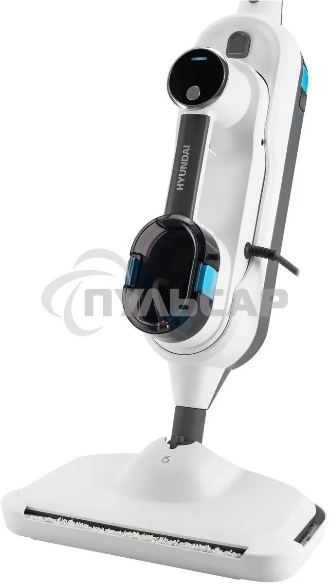 Швабра паровая Hyundai HYV-SM710 1500Вт белый/серый