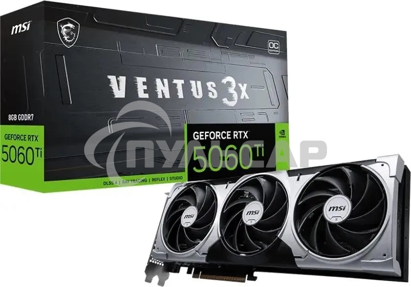 Видеокарта MSI GeForce RTX 5060 8G VENTUS 3X OC