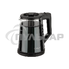 Чайник электрический Energy E-200 (1,2 л, диск), метал. корпус