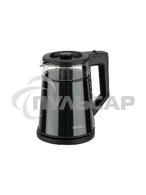 Чайник электрический Energy E-200 (1,2 л, диск), метал. корпус