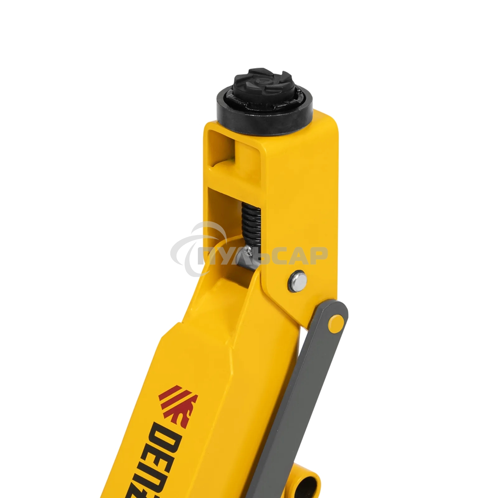 Домкрат гидравлический подкатной с фиксатором Denzel 3 т, 190-532 мм, SUV