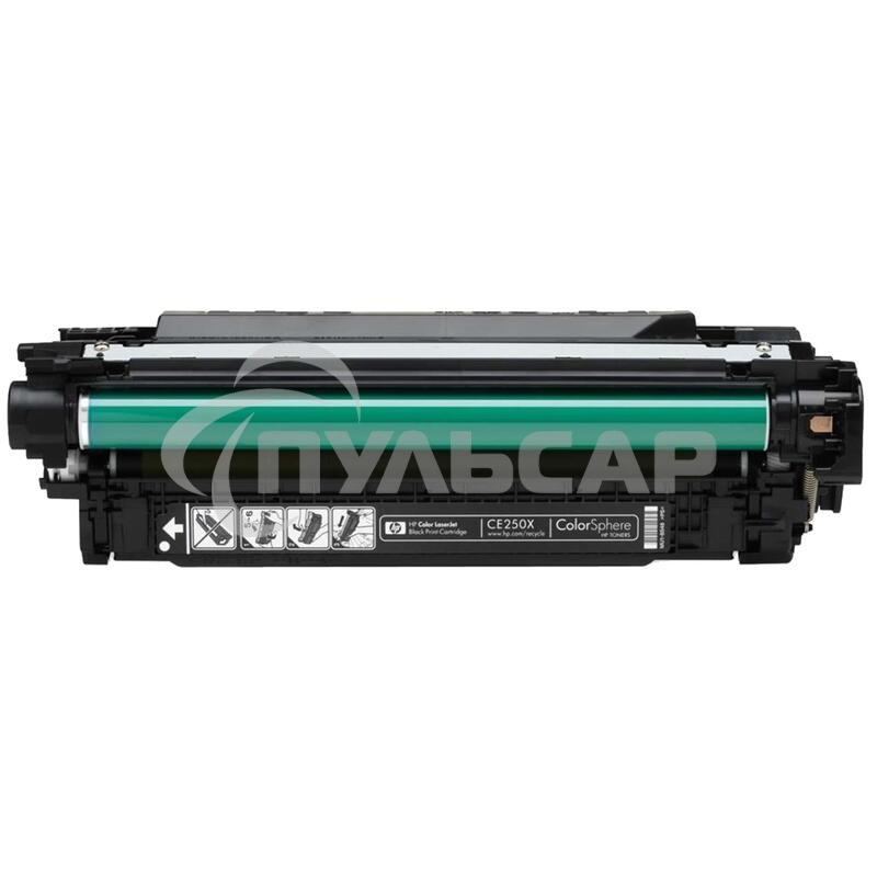 Картридж лазерный HP CE250X черный для CLJ CM3530/CP3525 10500стр.