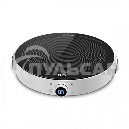 Индукционная плитка BQ HP101W White Мощность 2200 Вт, Шаг переключения мощности 100 Вт, 22 режима нагрева