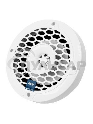 Колонки автомобильные ACV Marine M6 белый 70Вт 87дБ 16.5см (6 1/2дюйм) (ком.:2кол.) коаксиальные двухполосные