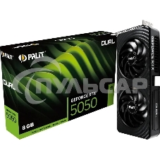 Видеокарта Palit PCIE16 RTX 5050 8Gb PA-RTX 5050 DUAL 8Gb