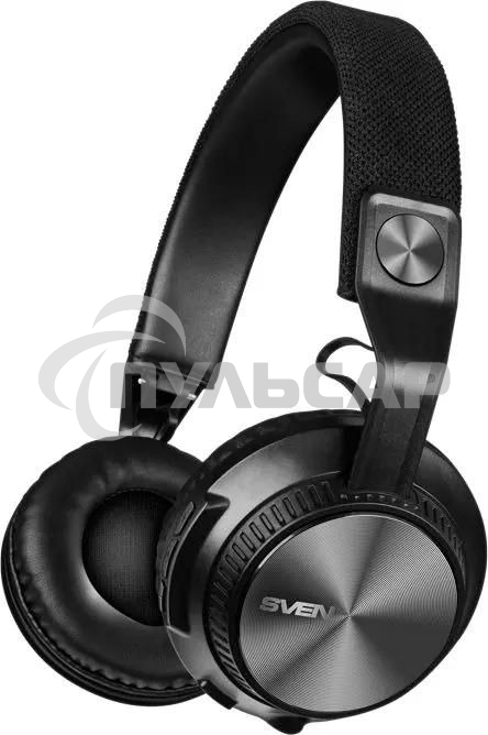 Гарнитура накладные Sven AP-B630MV 1м черный беспроводные bluetooth оголовье