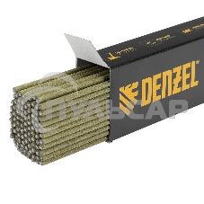 Электроды Denzel DER-46 GoldLine, диам. 3 мм, 2,5 кг., рутил-целлюлозное покрытие