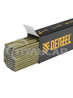 Электроды Denzel DER-46 GoldLine, диам. 3 мм, 2,5 кг., рутил-целлюлозное покрытие