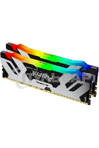 Оперативная память Kingston Fury Renegade, DDR5, 96Gb (2x48Gb), 6000MHz, CL32, DIMM, с радиаторами, cеребристый/черный