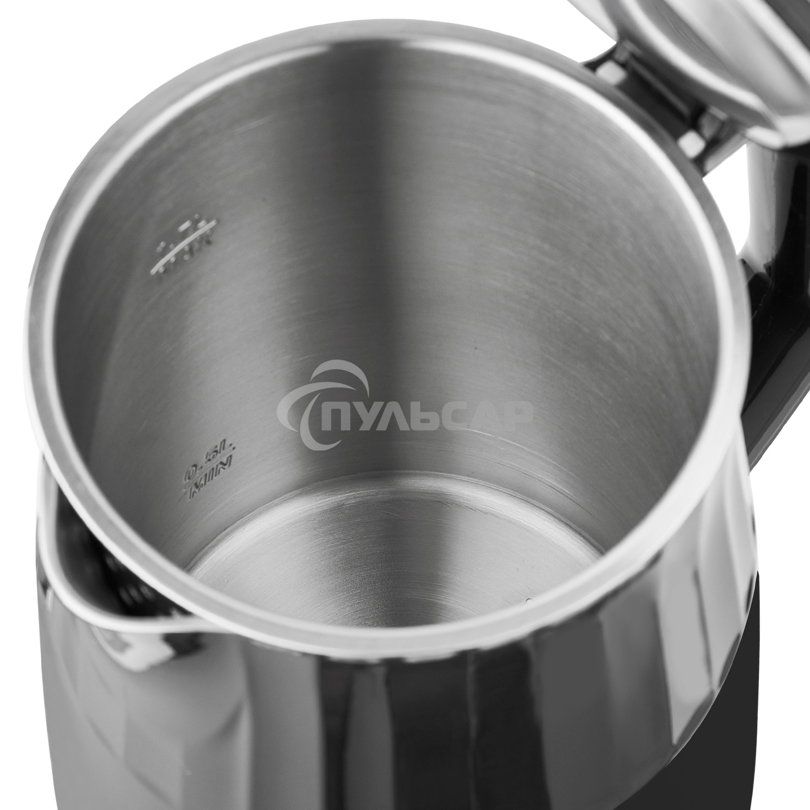 Чайник электрический Galaxy Line GL 0337, черный, пластик, 2200 Вт, 1,7 л