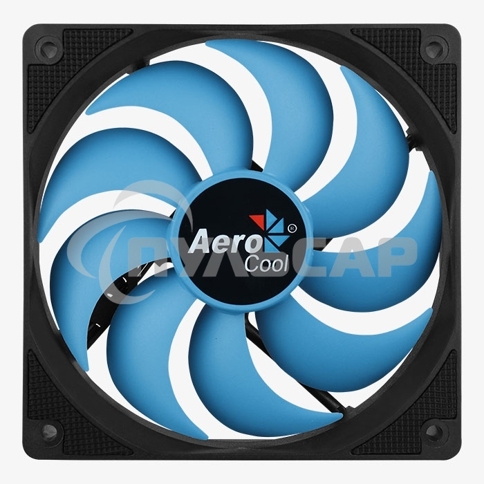 Вентилятор для корпуса AeroCool / Formula Motion 12 Plus черный, 120 мм, 1200 об/мин, 22.1 дБ, 3 pin