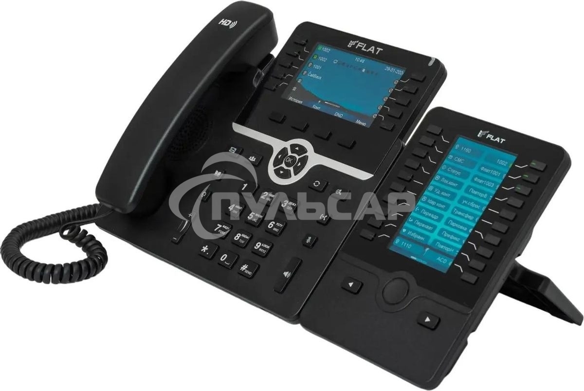Телефон IP Флат Flat-Phone-B10 черный