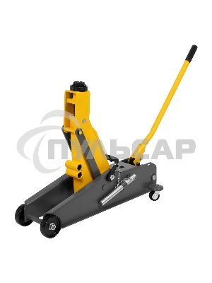 Домкрат гидравлический подкатной с фиксатором Denzel 3 т, 190-532 мм, SUV