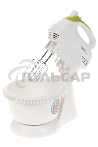 Миксер стационарный Centek CT-1119 белый/зеленый, 350 Вт