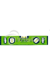 Уровень алюминиевый СИБРТЕХ УСМ-0,5-300, фрезерованный, 3 глазка, магнитный, 300 мм 34111